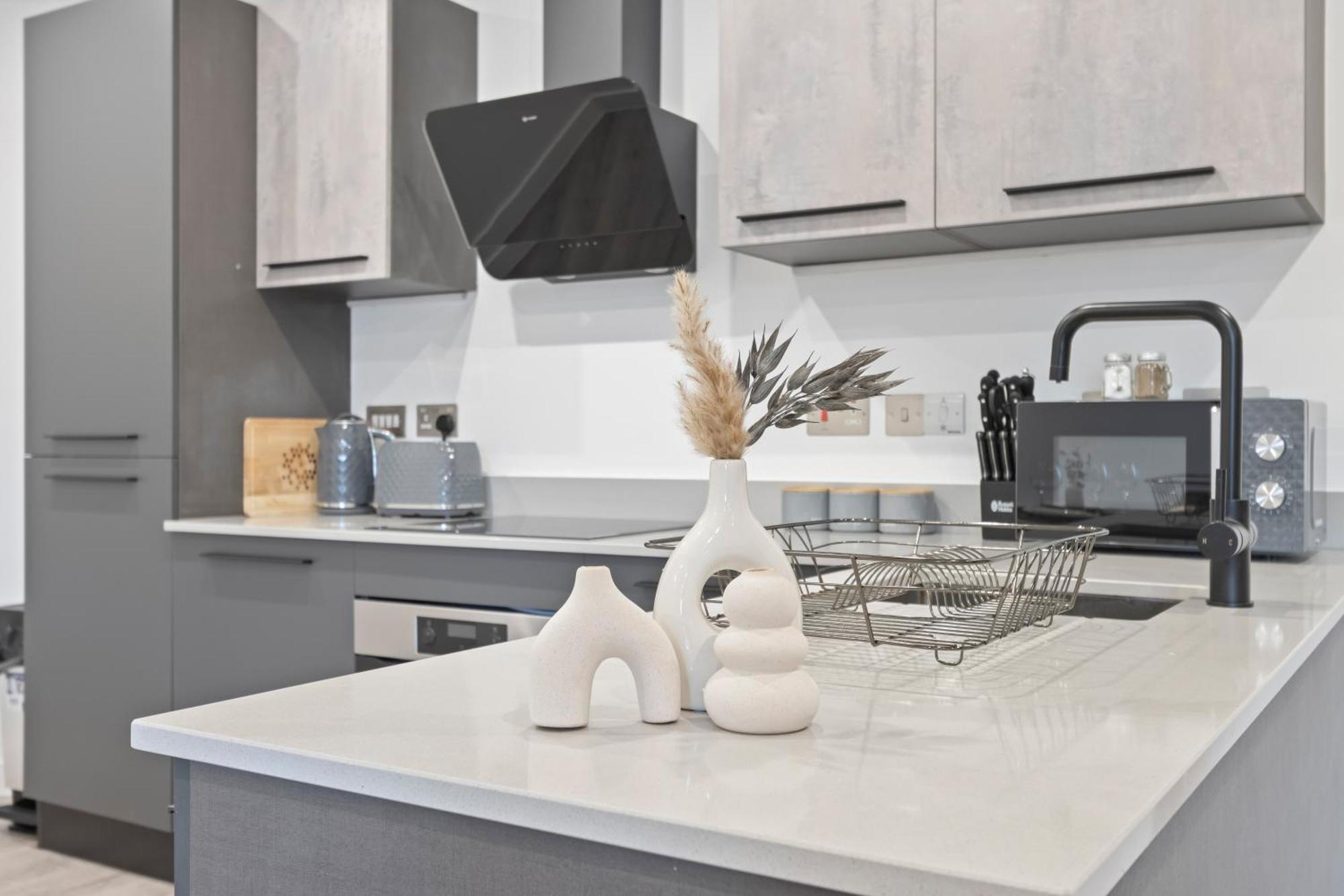 Apartment Elegant Flat - Sleeps 5 - Gym