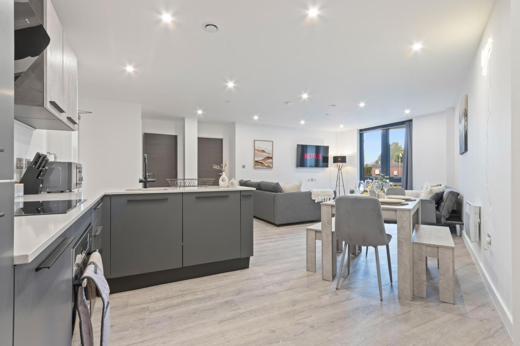 Elegant Flat - Sleeps 5 - Gym York